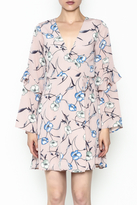 Thumbnail for your product : Lush Pale Pink Floral Dress