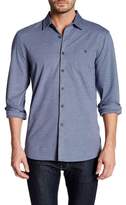 Thumbnail for your product : Micros Long Sleeve Button Down Knit Shirt