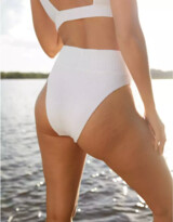 Thumbnail for your product : aerie Jacquard High Cut Cheeky Bikini Bottom