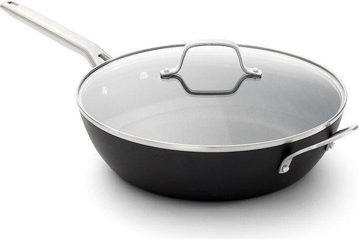 Calphalon Hard-Anodized Aluminum Nonstick 12-in. Jumbo Frying Pan with Lid