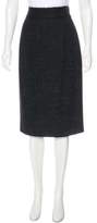 Thumbnail for your product : Giambattista Valli Wool Knee-Length Skirt