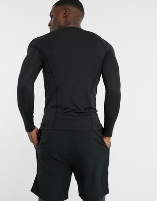 ASOS 4505 icon muscle training long sleeve t-shirt with quick dry