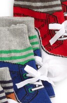 Thumbnail for your product : Trumpette Evan Assorted 6-Pack Sneaker Socks