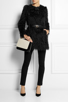 Thumbnail for your product : RED Valentino Fringed twill coat