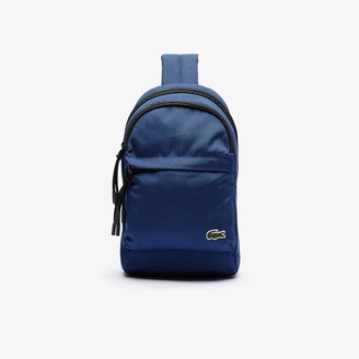 lacoste black sling bag