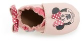 Thumbnail for your product : Toddler Girl's Robeez 'Disney Minnie Mouse' Slip-On Crib Shoe
