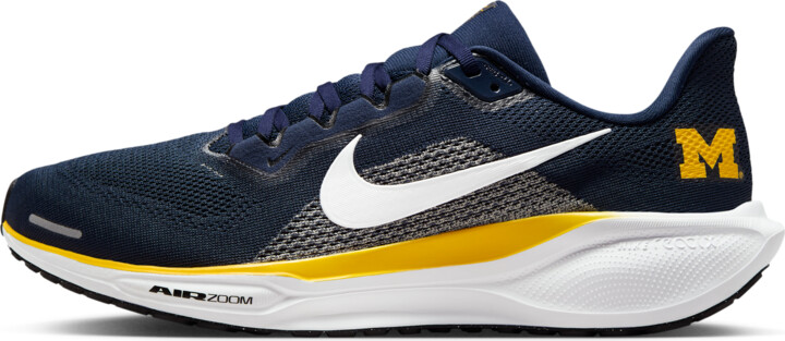Michigan Pegasus 41 Nike Men's College Road Running Shoes in Blue | IB3269-400