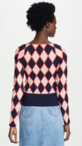 Thumbnail for your product : Cédric Charlier Cedric Charlier Argyle Sweater