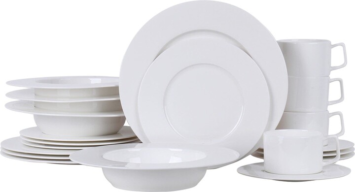 Stone Lain Sylvie Bone China 20-Piece Dinnerware Set