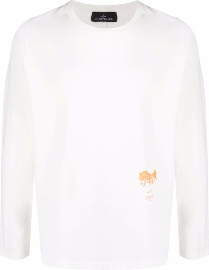 Stone Island Shadow Project logo-print cotton T-shirt