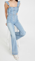 Thumbnail for your product : Alice + Olivia Jeans Gorgeous Open Back Jumpsuit