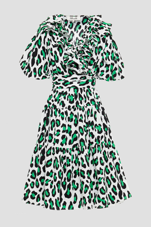 Diane von Furstenberg Ruffled Women's Dresses | Shop the world's 