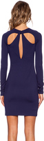 Thumbnail for your product : Halston Twist Front Mini Dress