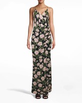 Thumbnail for your product : Nicole Miller Spring Dream Drape Gown With Silt