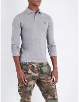 Thumbnail for your product : Polo Ralph Lauren Slim-fit cotton-mesh polo shirt
