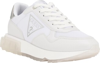 GUESS Women's White Sneakers & Athletic Shoes | ShopStyle
