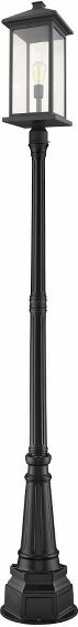 Z-Lite Z-LitePortland1-LightPostLightinBlack