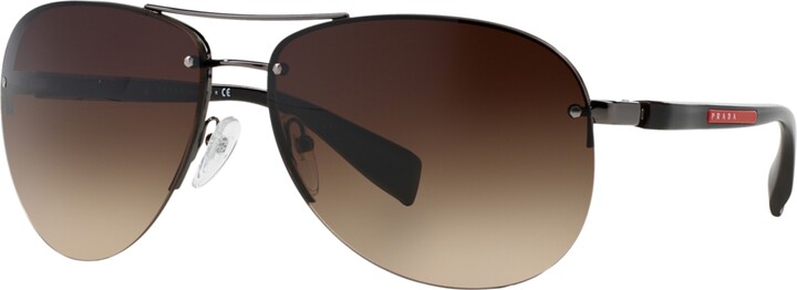 Prada Linea Rossa Men's Sunglasses, Ps 56MS 62 - ShopStyle