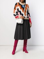 Thumbnail for your product : Valentino Pre-Owned 1990's Gathered Midi Skirt