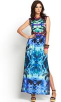 Thumbnail for your product : River Island Tabbard Printed Maxi Dress