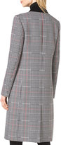 Thumbnail for your product : Michael Kors Plaid Double-Breasted Wool Coat
