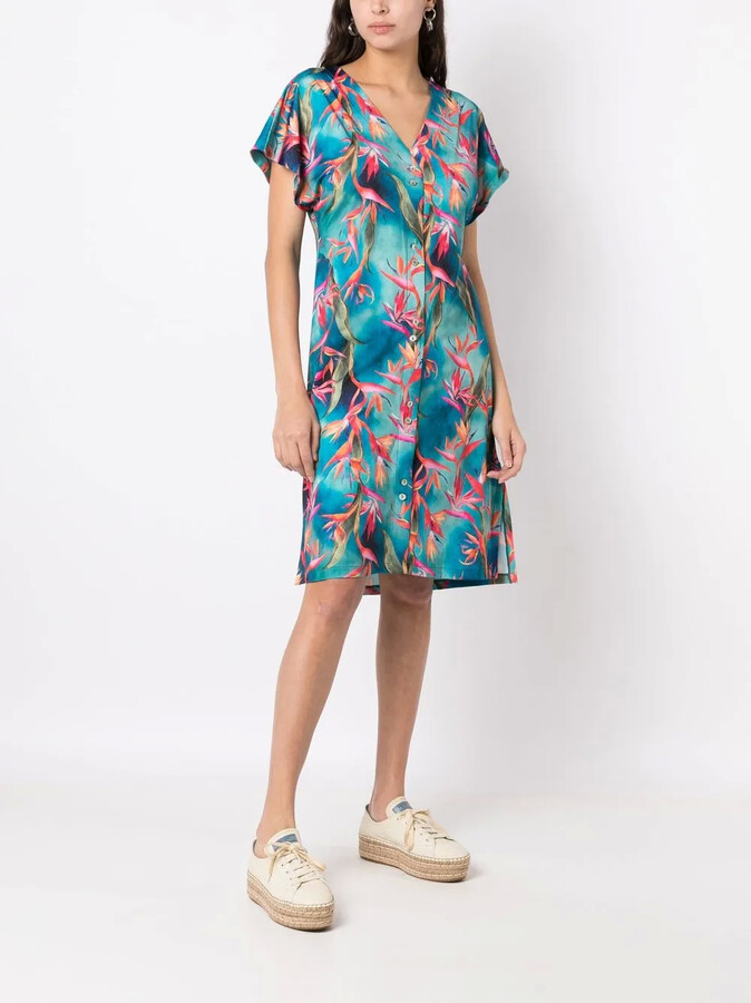 Lygia & Nanny Artemis v-neck dress