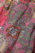 Thumbnail for your product : Bailey 44 Off-the-shoulder Printed Crepe De Chine Blouse