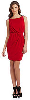 Thumbnail for your product : Jessica Simpson Beaded-Strap Faux-Wrap Dress