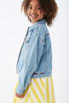 Thumbnail for your product : Forever 21 Girls Colorblock Denim Jacket