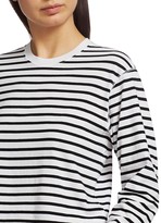 Thumbnail for your product : ATM Anthony Thomas Melillo Classic Jersey Stripe Long-Sleeve Tee