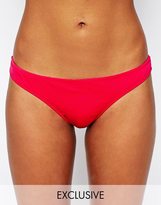 Thumbnail for your product : ASOS COLLECTION FULLER BUST Exclusive Brazilian Bikini Bottom
