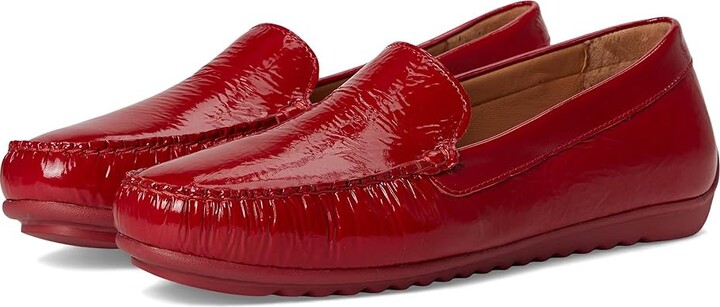 Johnston & Murphy Melanie Venetian Women's Sandals Red : 6 M Leather
