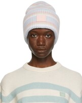 Thumbnail for your product : Acne Studios Multicolor Striped Face Patch Beanie