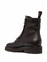 Thumbnail for your product : Doucal's Leather Combat Boots