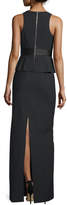 Thumbnail for your product : Elizabeth and James Vivie Sleeveless Peplum Gown, Black