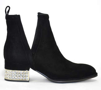 Jeffrey Campbell Musk - Jewelled Heel Ankle Boot