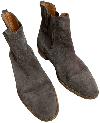 COS Brown Suede Boots - ShopStyle