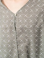 Thumbnail for your product : Alysi Geometric Flared Blouse