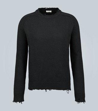 トップス Saint Laurent FW23 / Destroyed Sweater Saint Laurent FW23 / Destroyed Sweater - メルカリ