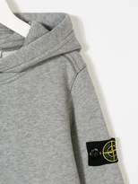 Thumbnail for your product : Stone Island Junior long-sleeve hoodie