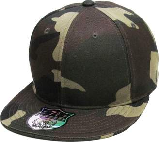 KNW-2364 The Real Original Fitted Flat-Bill Hats by KBETHOS True-Fit, 9 Sizes & 20 Colors