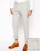 Thumbnail for your product : ASOS Slim Fit Trousers In Nepp