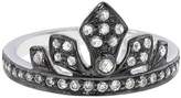 Thumbnail for your product : Sethi Couture Tiara Ring - Black Rhodium over Gold