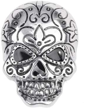 lureme® Halloween Punk Alloy Skull Pin Brooch- (br000032-1)
