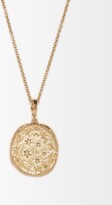 Thumbnail for your product : Azlee Zodiac Diamond & 18kt Gold Necklace