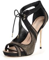 Thumbnail for your product : Carvela Gwen Studded Tie Front Sandals