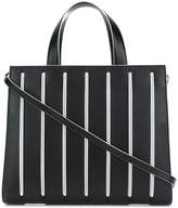 Thumbnail for your product : Max Mara striped boxy tote