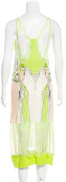 Thumbnail for your product : Roberto Cavalli Silk Abstract Print Dress