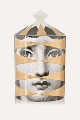 Fornasetti Losanghe Scented Candle, 300g - Gold