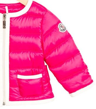 Moncler Girls' Colorblock Down Jacket